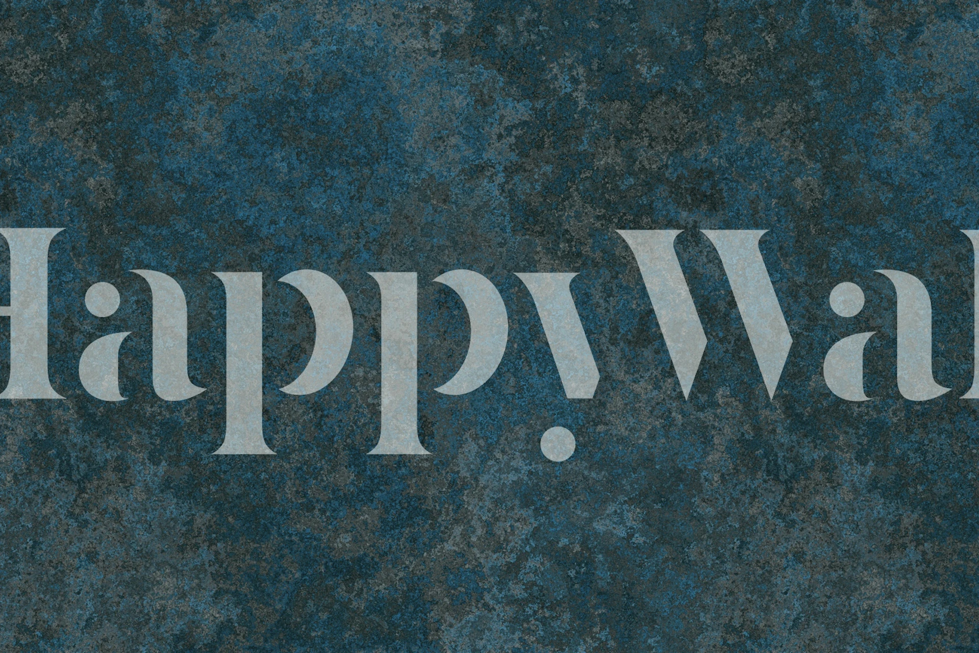 Weathered Turquoise tapetti huoneessa