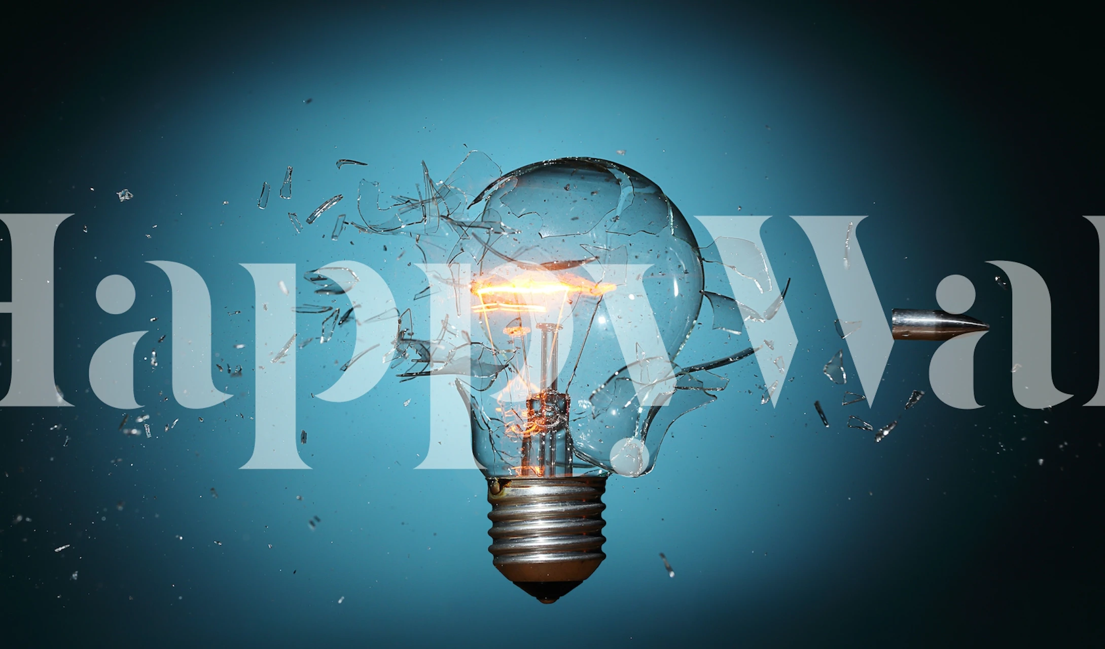 Wallpaper design promoting stop global warming