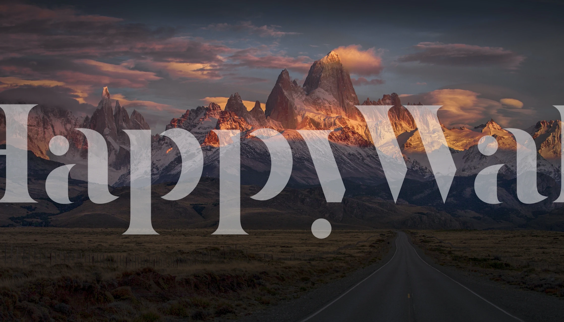 Burning Peak wallpaper in a cozy room setting