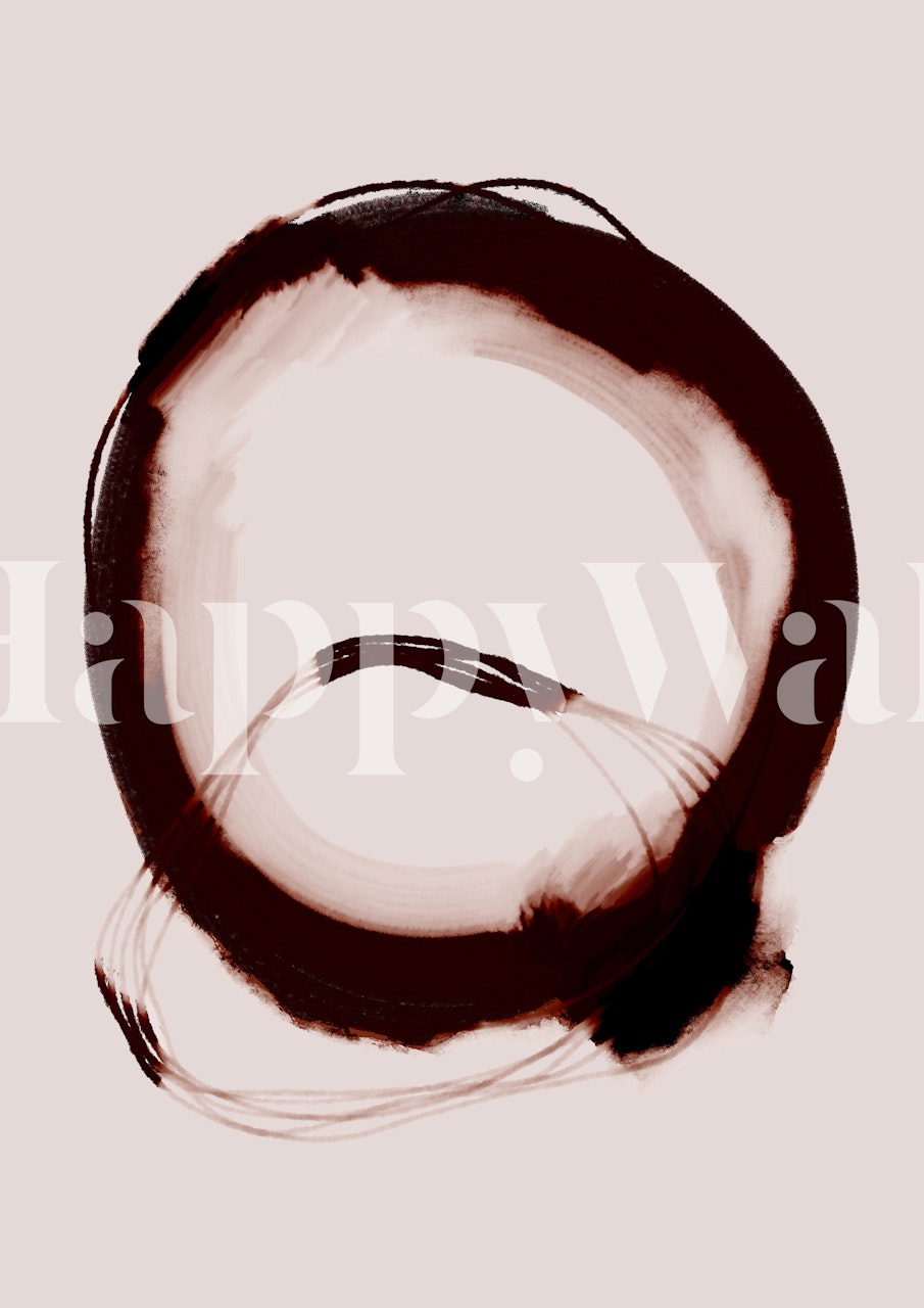 Coffee abstraktní tapeta v pokoji