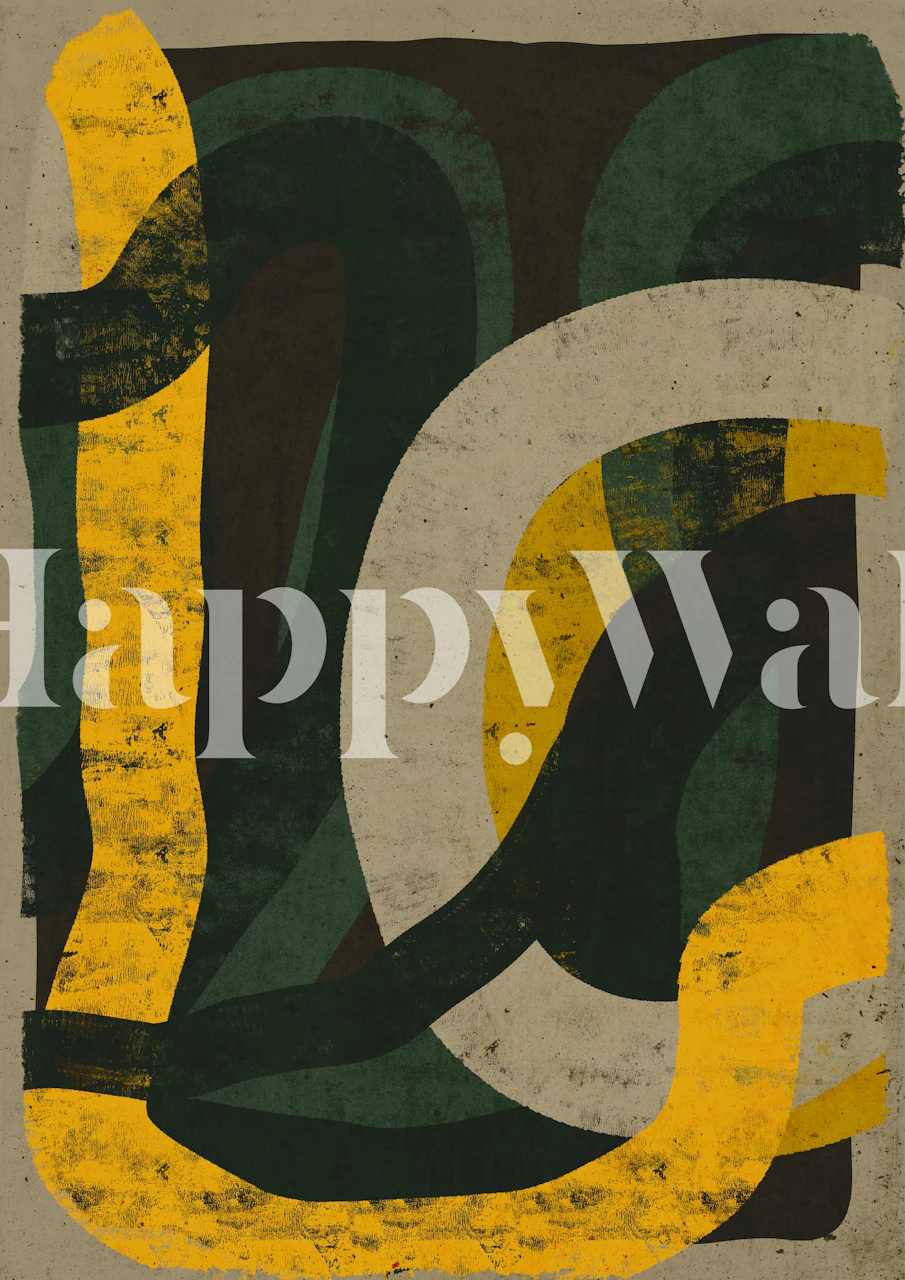 Jungle At Day wallpaper in a room