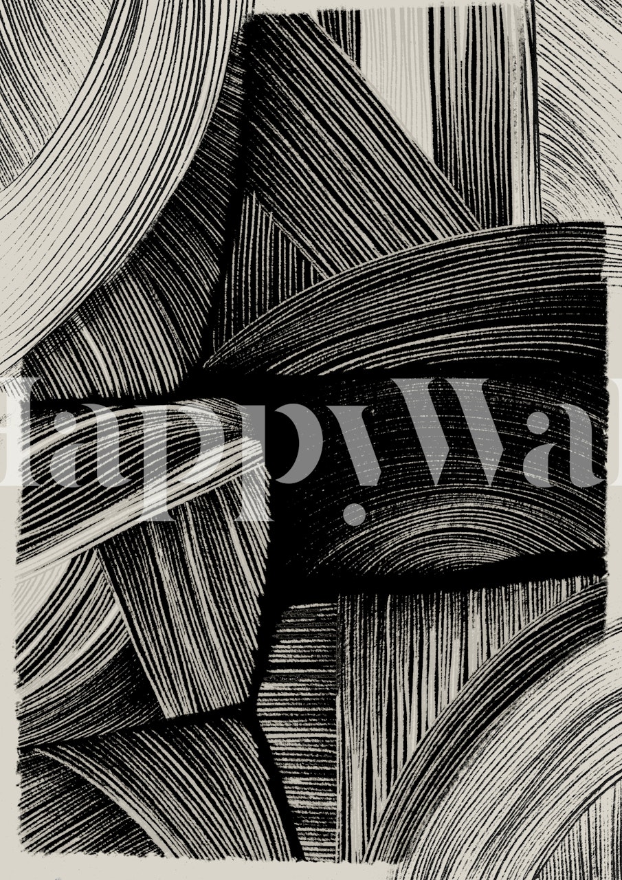 Tapeta Straw No 1 u elegantnoj sobi