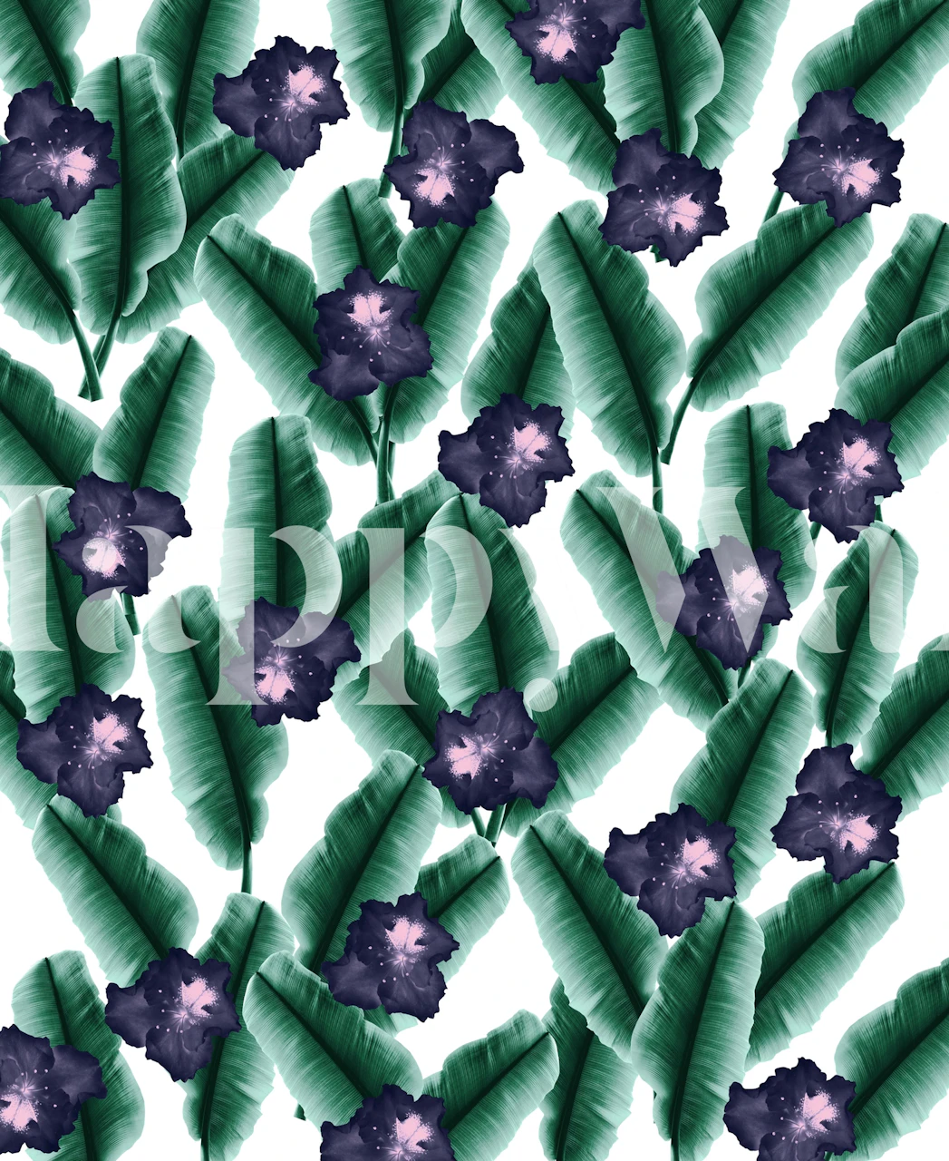 Projekt Banana leaves i flowers