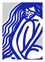 The Silence (Blue) papiers peint