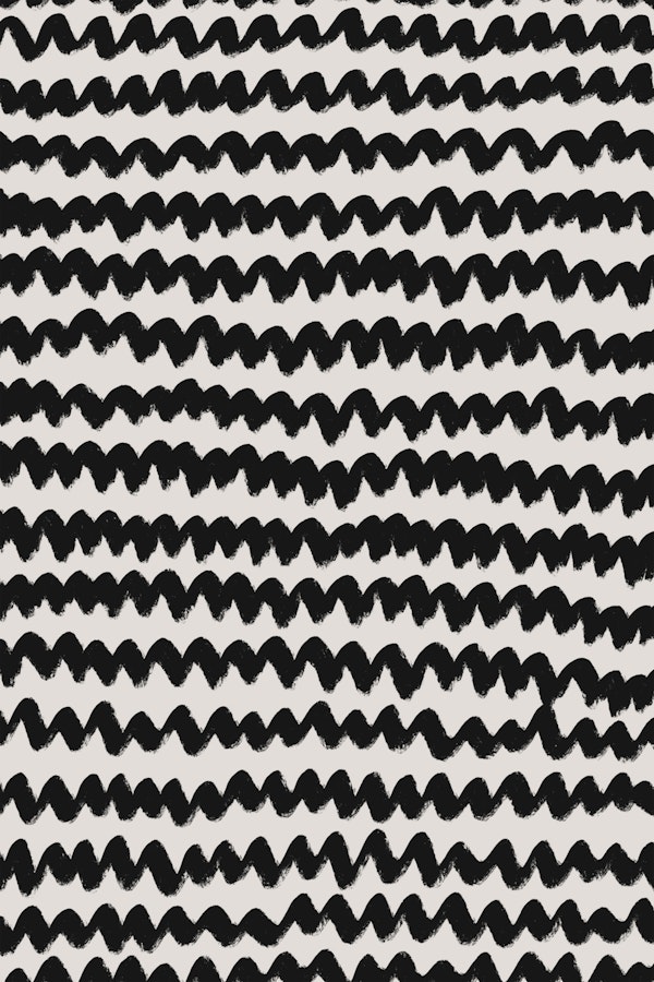 Simple Black ZigZag Pattern
