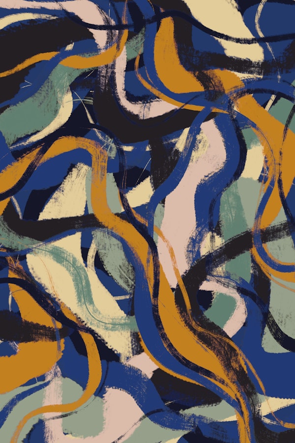 Colorful Strokes Pattern