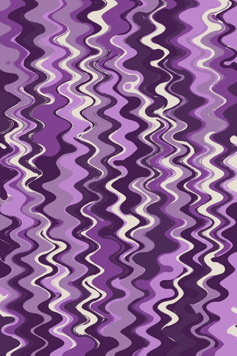 Pattern Wavey Background Purple Wavey Pattern Wallpaper | Happywall