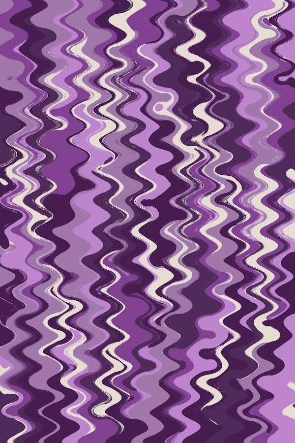 Purple Wavey Pattern