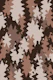 Brown Beige Zig Zag Pattern