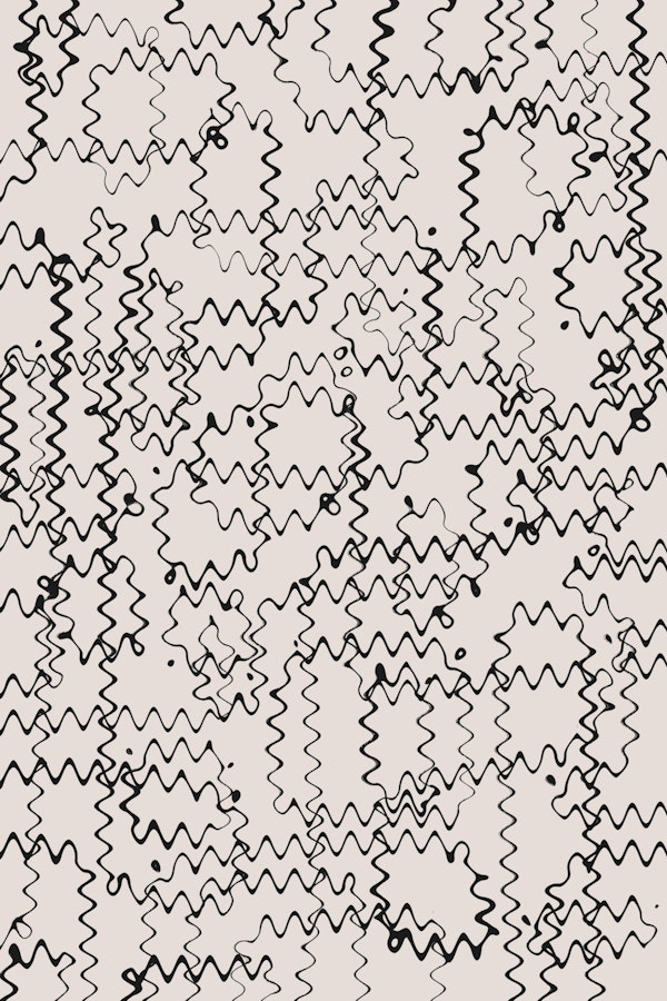 Shaky Thin Lines Pattern
