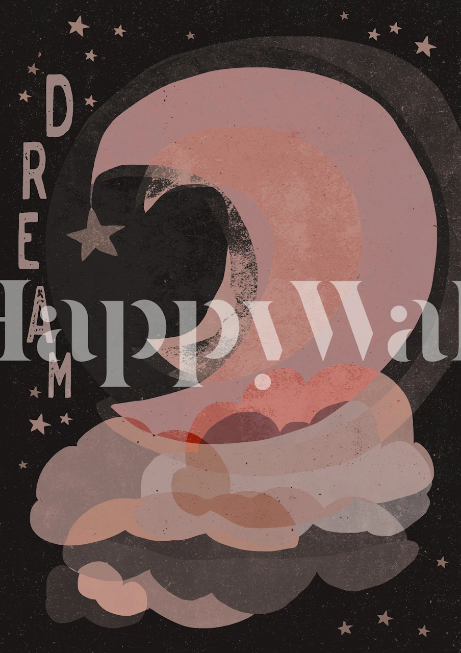 Dream dark version tapeta v pokoji