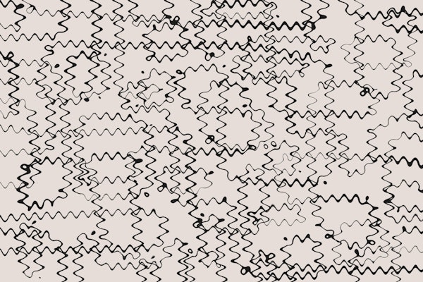 Shaky Thin Lines Square