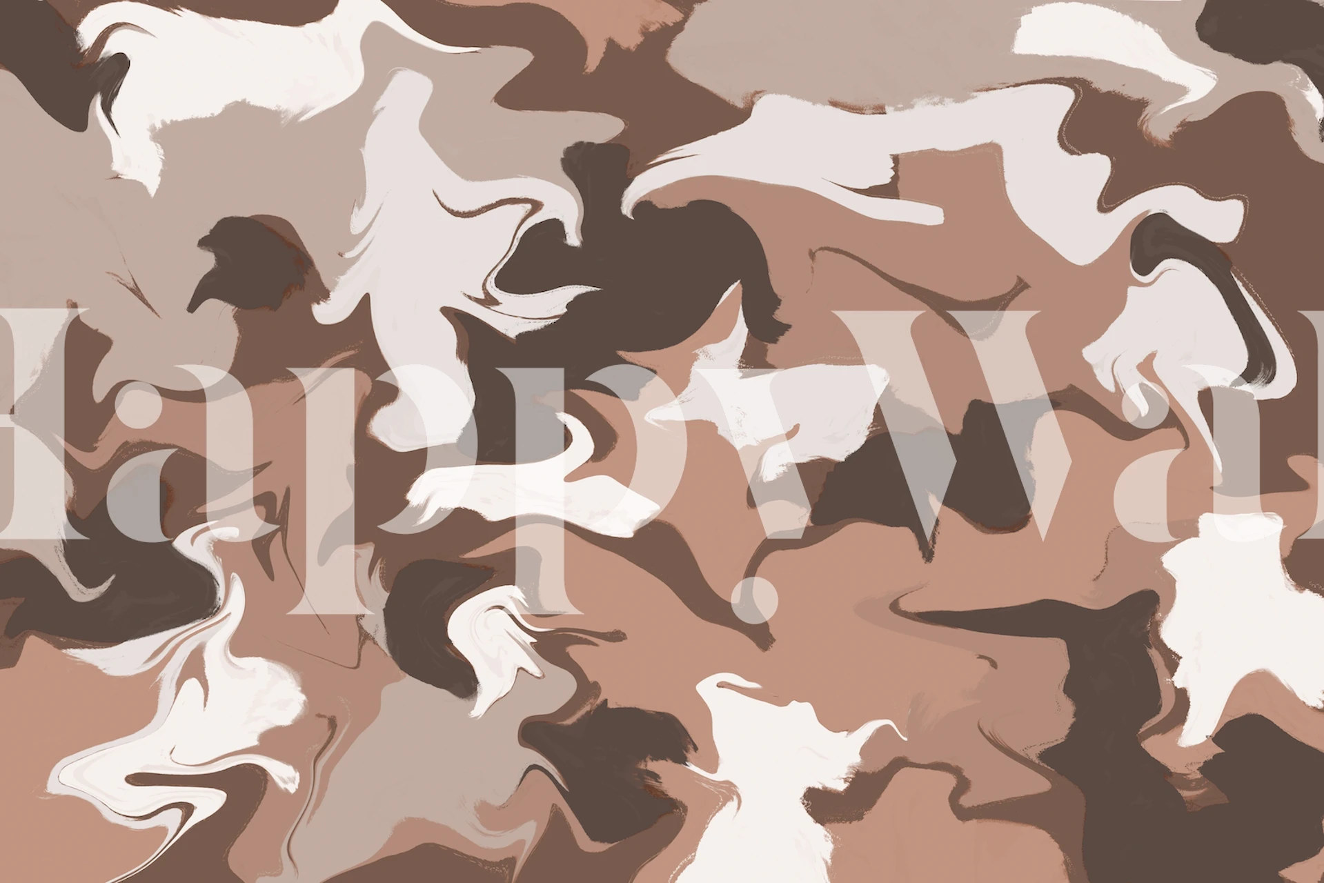 Mixed pastel colors in abstract shapes wallpaper