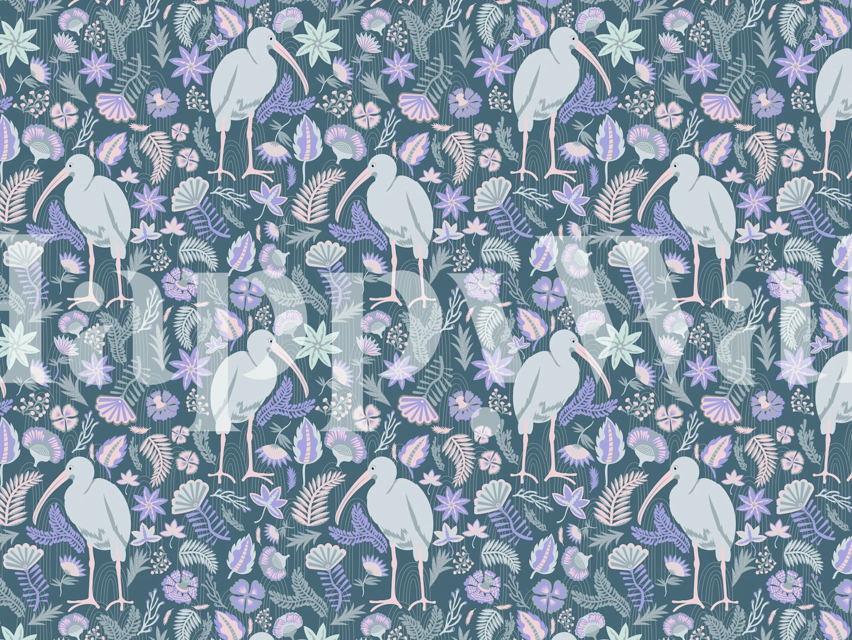 Ibis in the nature tapet i et rom