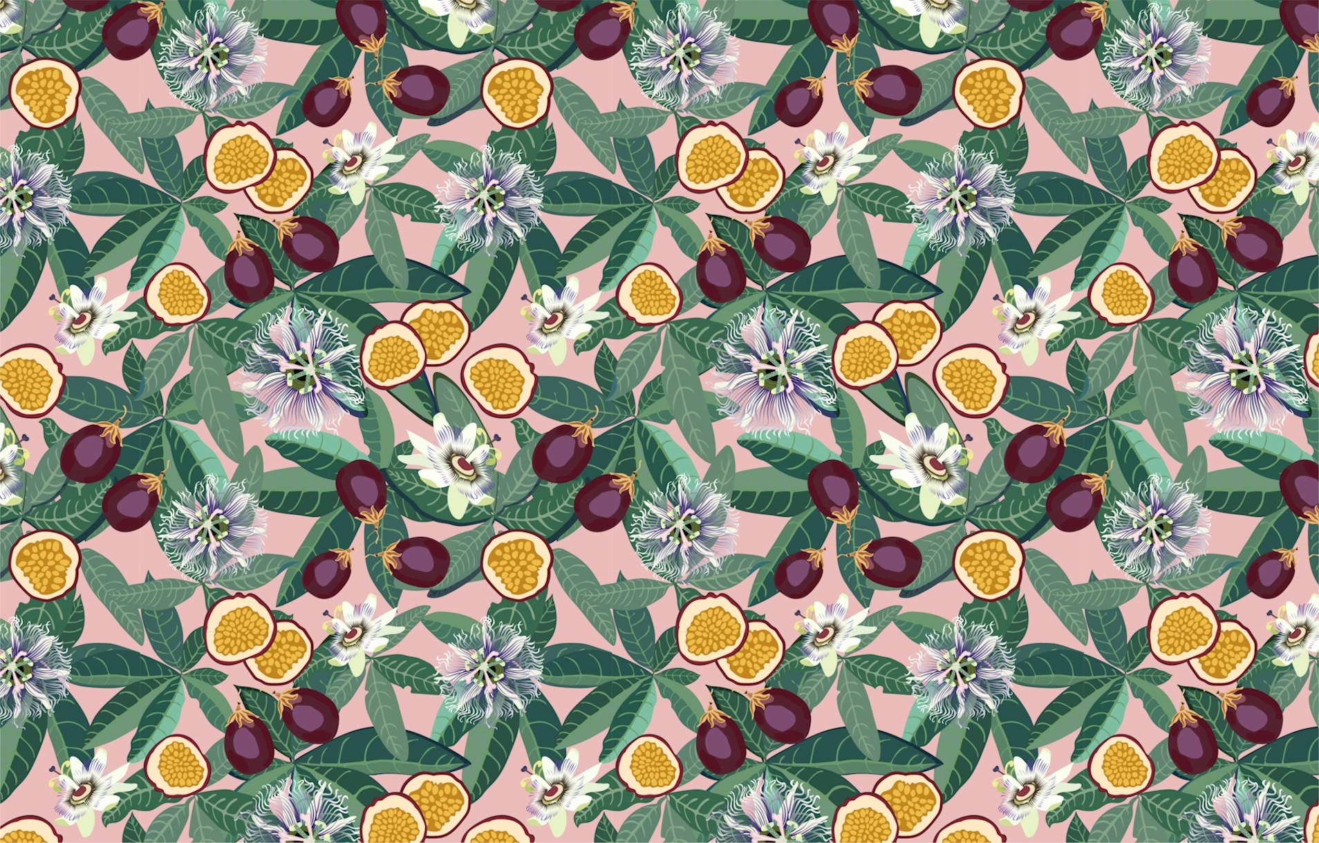 Passion Fruit Wallpaper - Buy Online at Happywall