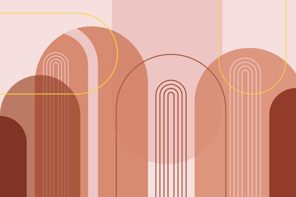 Abstract Mid Century 1