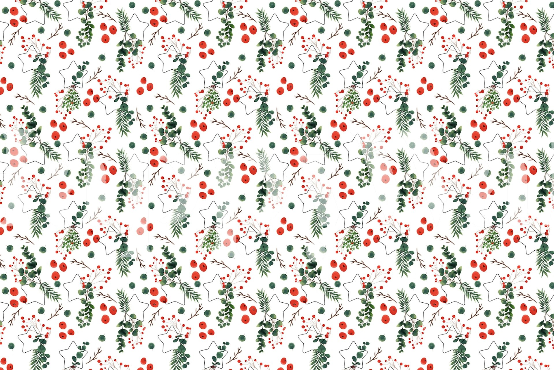 Christmas Botany 003 wallpaper in a room