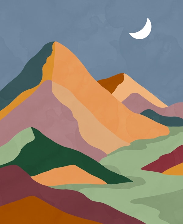 Colorful mountains 22