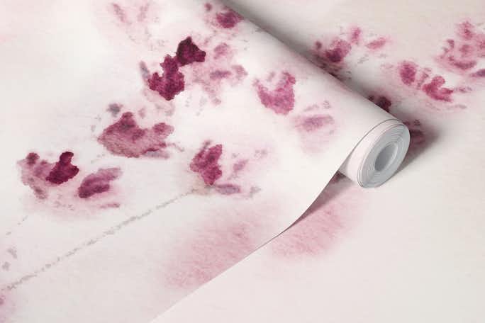 Watercolor Lavender Beigewallpaper roll
