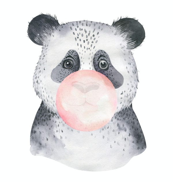 Bubblegum panda