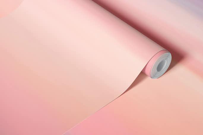 Pink sunset sky on oceanwallpaper roll