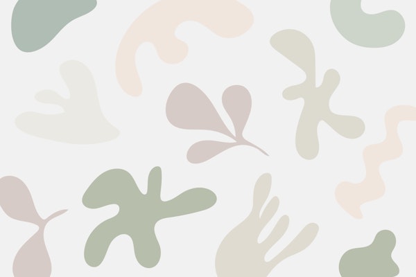 Abstract Shapes Soft Green