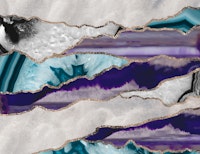 Ink Agate Gold Glitter Glam 2 papel pintado