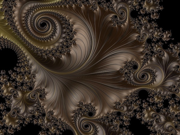 Fractal Fantasy Dark Brown