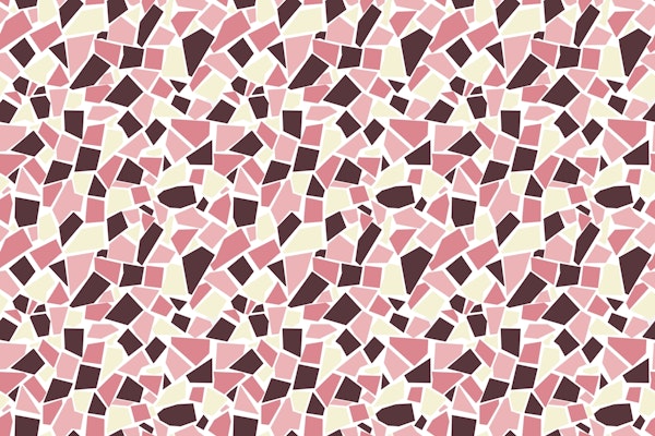 Mosaic art 1 pink