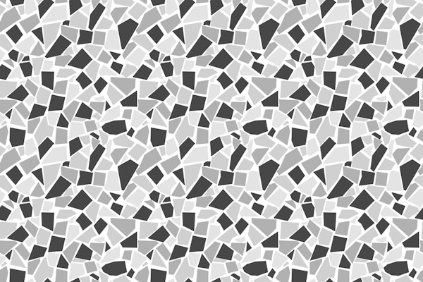 Mosaic art 1 grey