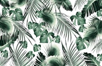 Tropical Jungle Leaves 7 w 1 tapet