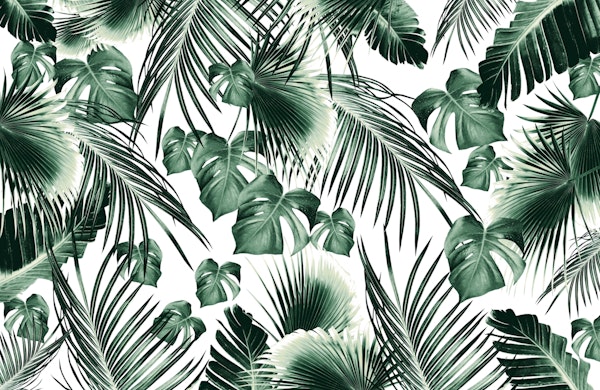 Tropical Jungle Leaves 7 w 1