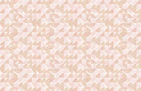Mid century retro geometric - pink tapete