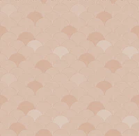 Eli Boho abstract geo arches - terracotta II wallpaper