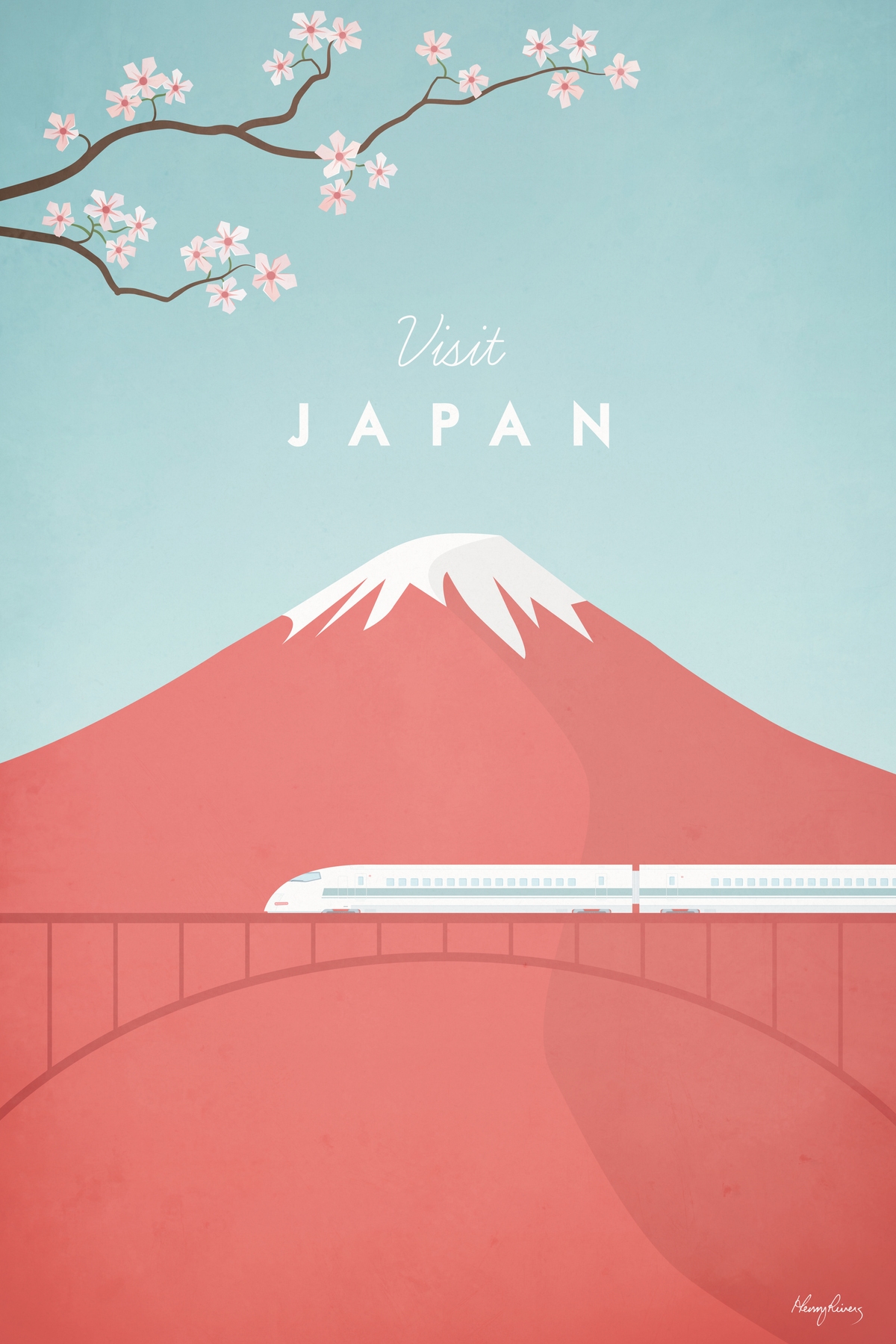 visit japan poster