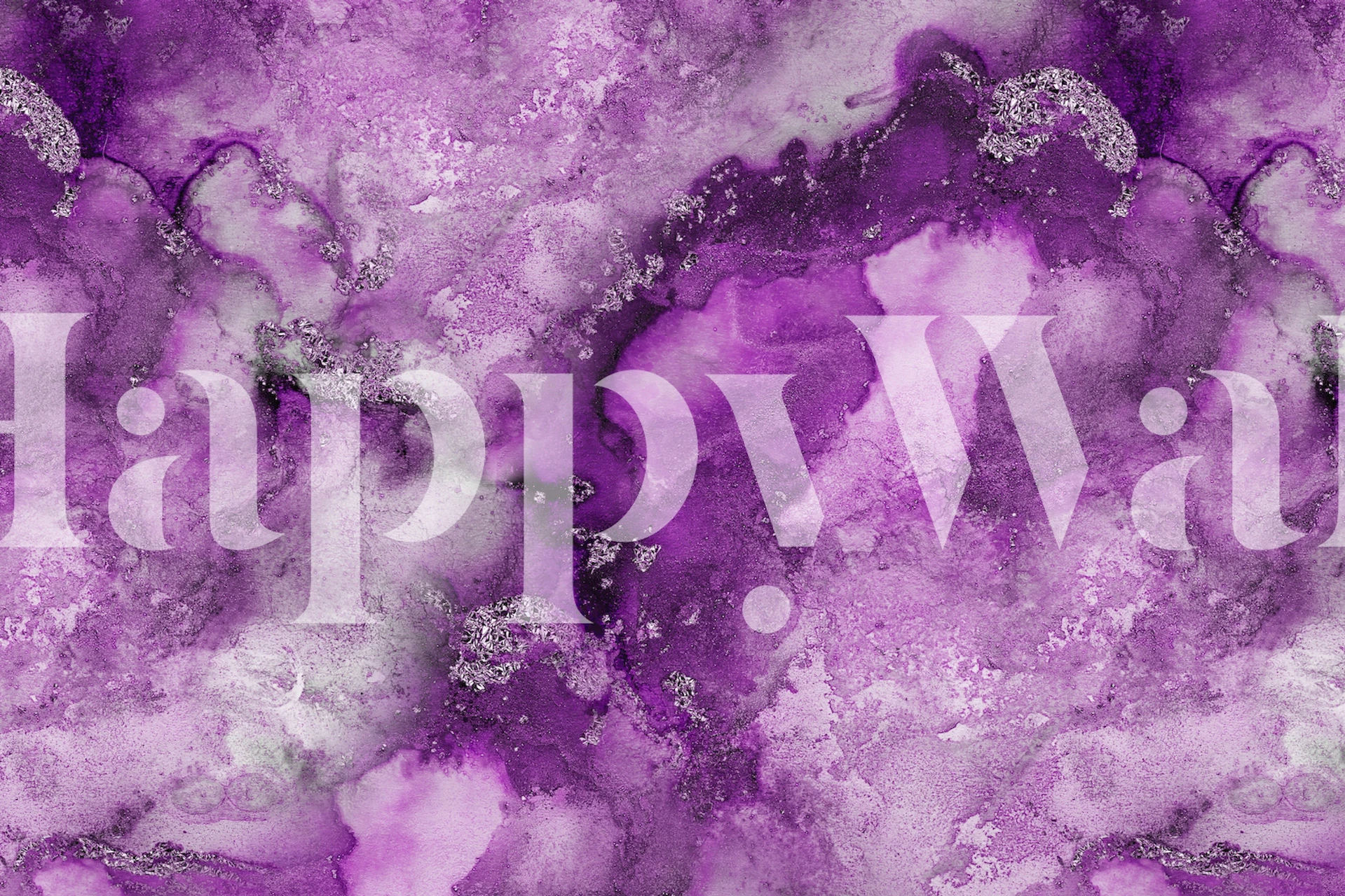Fuchsia pink abstract wallpaper with fluid patterns