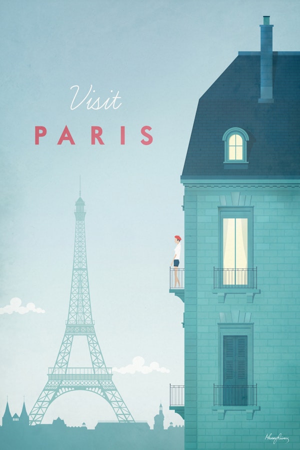 Paris Travel Poster