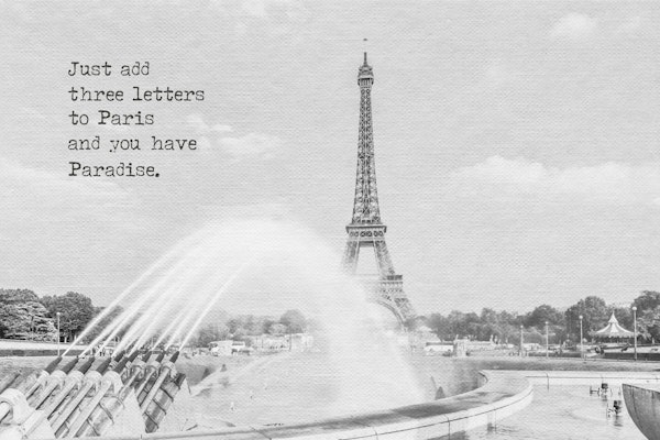Paradise - Paris Eiffel Tower