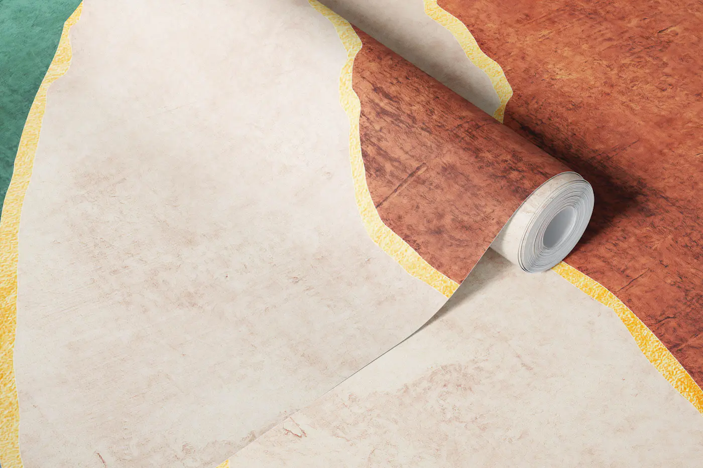 Retro geometric texture wallpaper roll