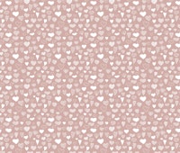 Heart Doodles in Blush Pink papiers peint