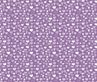 Heart Doodles in Purple papiers peint