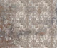 Grunge Damask Wall Rust Grey