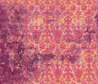 Grunge Damask Wall Fuchsia tapetit