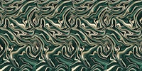 Emerald Green Gold Marble 3a tapete