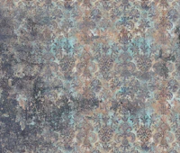 Grunge Damask Wall Desert Sky tapete