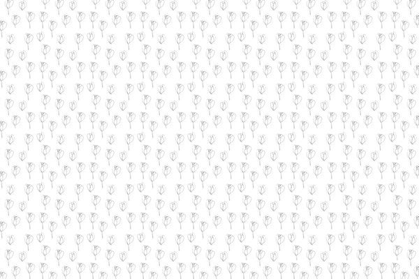 Flowers black and white