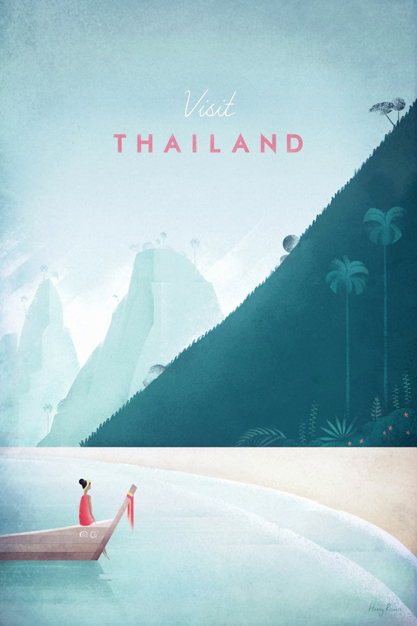 Thailand Travel Poster