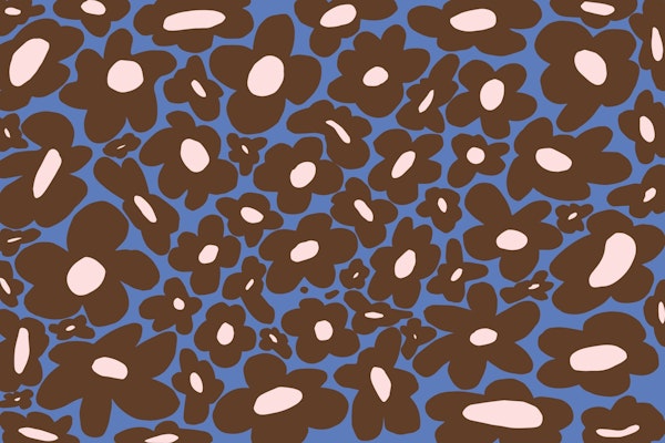 60s 70s Hippie Flowers Retro 3