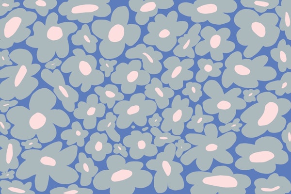 60s 70s Hippy Flowers Retro 4