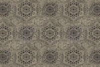 Dark golden boho mandala stars tapeta